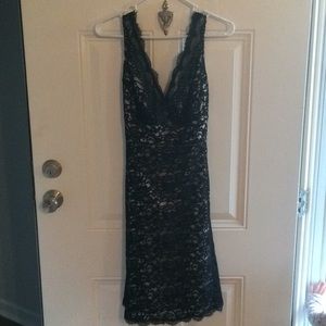 Black cocktail dress